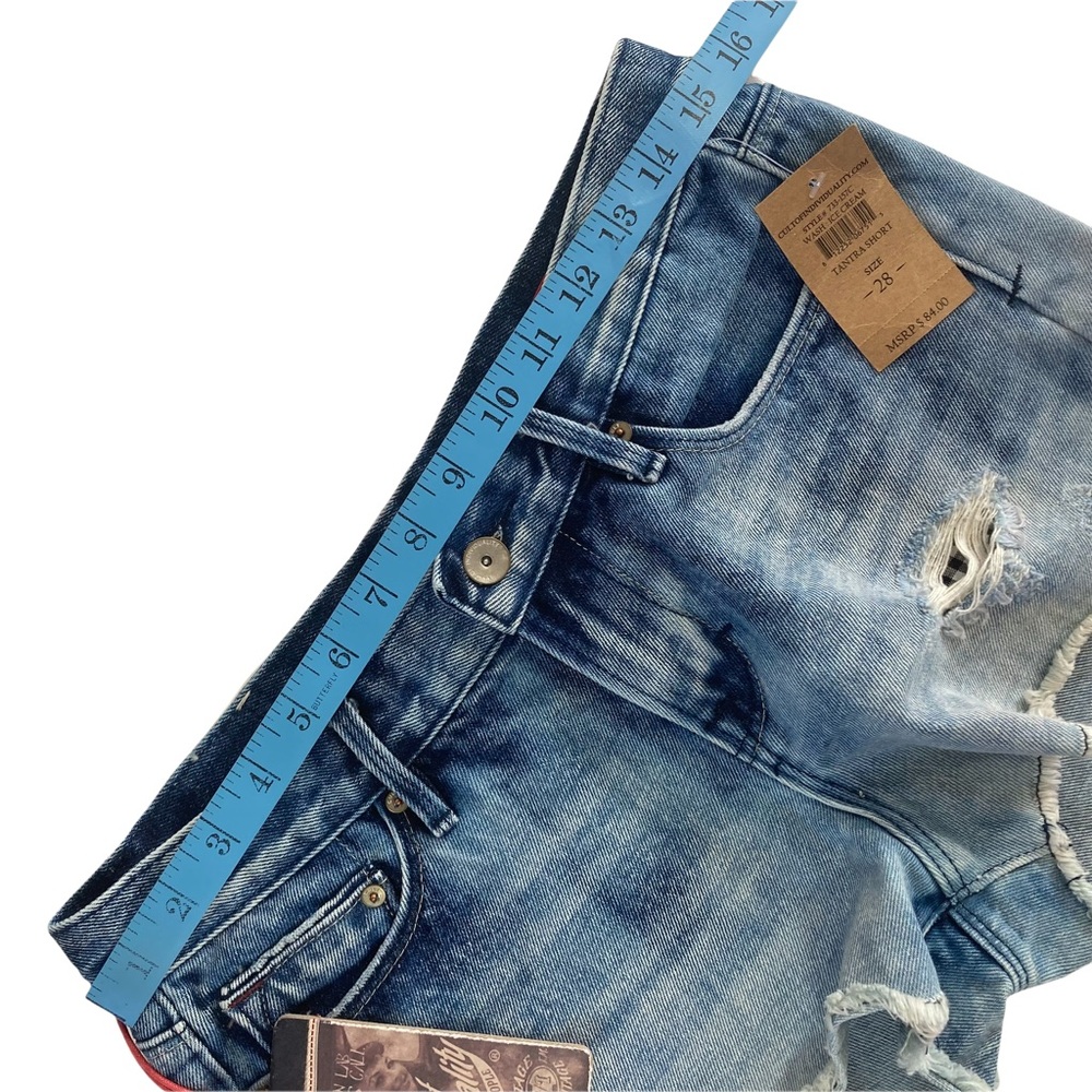Cult of Individuality Tantra Distressed Shorts - Picture 5 of 13
